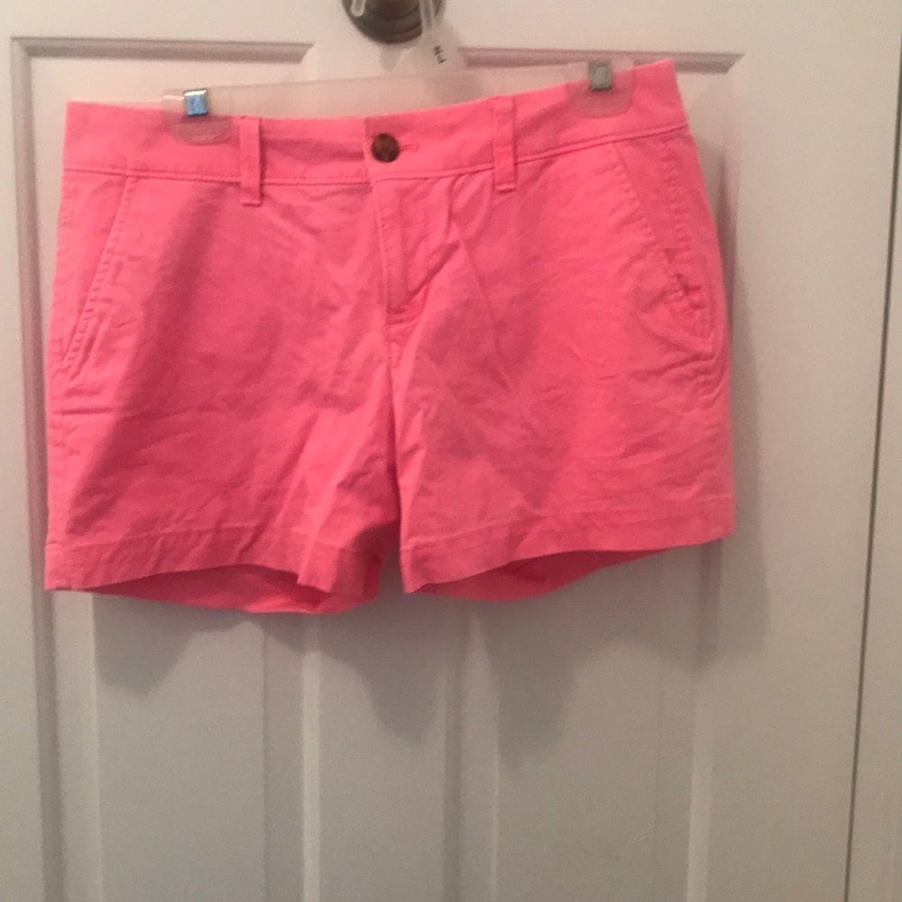 Hot pink shorts